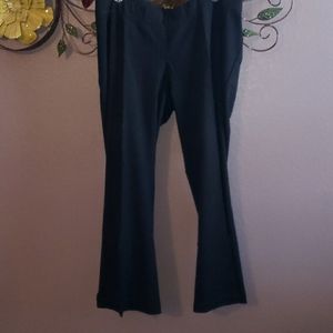 Maternity black dress pants.